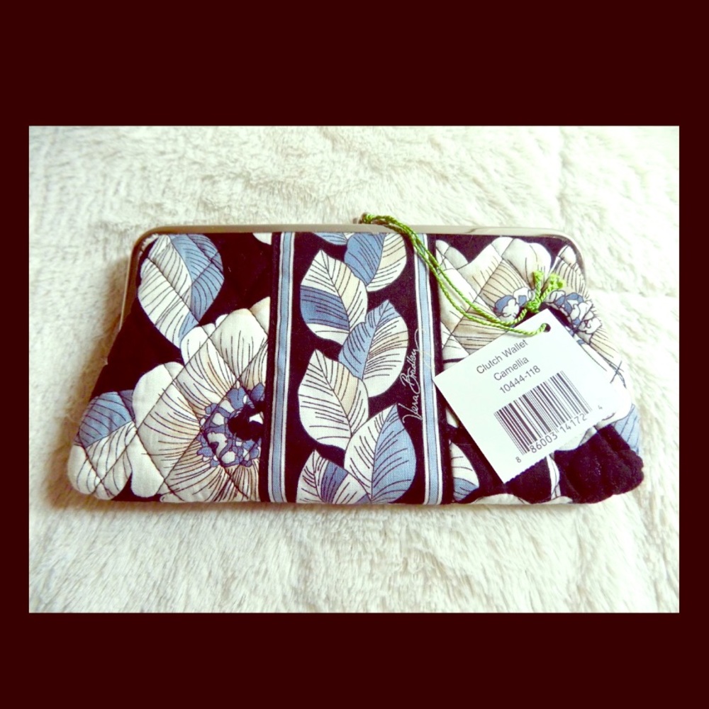 Vera Bradley Camellia Clutch Wallet